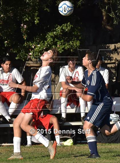 Thumbnail 1 in Trinity Prep @ Sacramento Country Day (CIF SJS Playoff) photogallery.