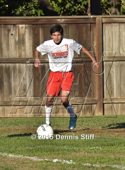 Thumbnail 1 in Trinity Prep @ Sacramento Country Day (CIF SJS Playoff) photogallery.