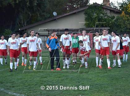 Thumbnail 1 in Trinity Prep @ Sacramento Country Day (CIF SJS Playoff) photogallery.