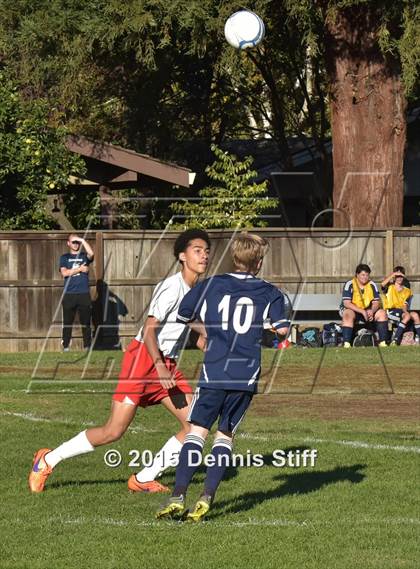 Thumbnail 1 in Trinity Prep @ Sacramento Country Day (CIF SJS Playoff) photogallery.
