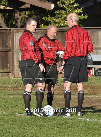 Thumbnail 3 in Trinity Prep @ Sacramento Country Day (CIF SJS Playoff) photogallery.
