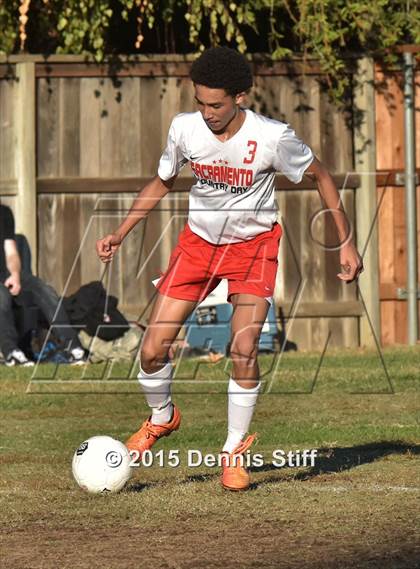 Thumbnail 3 in Trinity Prep @ Sacramento Country Day (CIF SJS Playoff) photogallery.