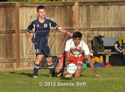 Thumbnail 2 in Trinity Prep @ Sacramento Country Day (CIF SJS Playoff) photogallery.