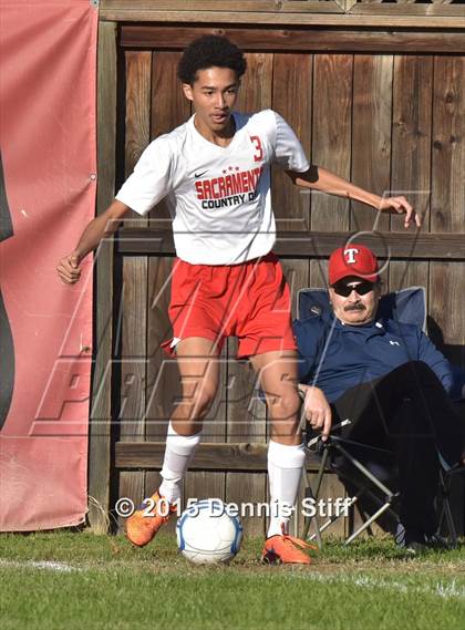 Thumbnail 2 in Trinity Prep @ Sacramento Country Day (CIF SJS Playoff) photogallery.