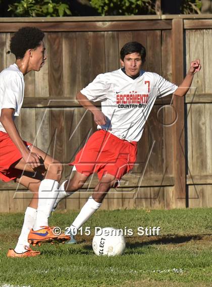 Thumbnail 3 in Trinity Prep @ Sacramento Country Day (CIF SJS Playoff) photogallery.