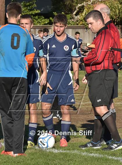 Thumbnail 3 in Trinity Prep @ Sacramento Country Day (CIF SJS Playoff) photogallery.