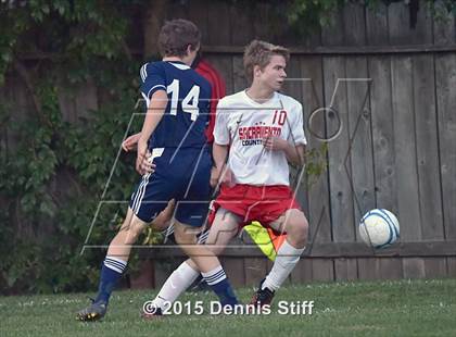 Thumbnail 1 in Trinity Prep @ Sacramento Country Day (CIF SJS Playoff) photogallery.