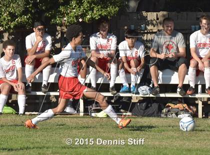 Thumbnail 1 in Trinity Prep @ Sacramento Country Day (CIF SJS Playoff) photogallery.