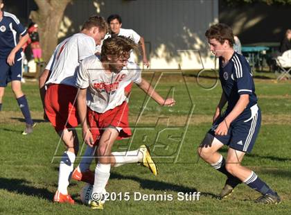 Thumbnail 3 in Trinity Prep @ Sacramento Country Day (CIF SJS Playoff) photogallery.