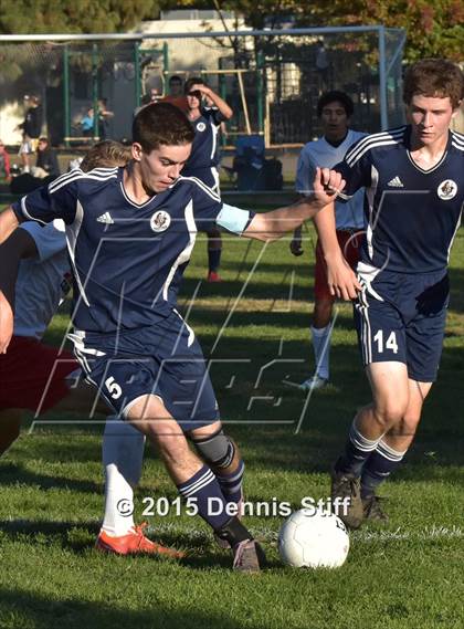 Thumbnail 2 in Trinity Prep @ Sacramento Country Day (CIF SJS Playoff) photogallery.