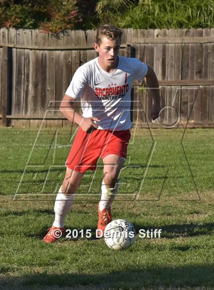 Thumbnail 3 in Trinity Prep @ Sacramento Country Day (CIF SJS Playoff) photogallery.