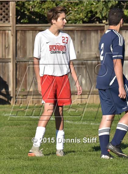Thumbnail 3 in Trinity Prep @ Sacramento Country Day (CIF SJS Playoff) photogallery.