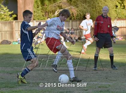 Thumbnail 2 in Trinity Prep @ Sacramento Country Day (CIF SJS Playoff) photogallery.