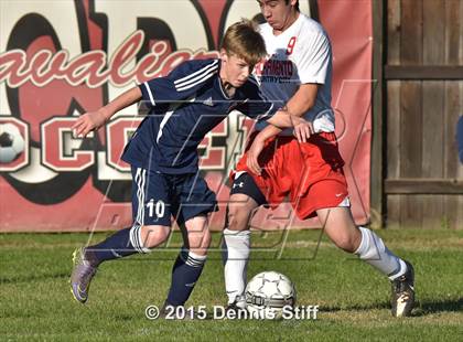 Thumbnail 1 in Trinity Prep @ Sacramento Country Day (CIF SJS Playoff) photogallery.