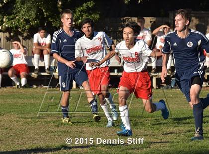 Thumbnail 2 in Trinity Prep @ Sacramento Country Day (CIF SJS Playoff) photogallery.