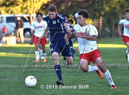 Thumbnail 3 in Trinity Prep @ Sacramento Country Day (CIF SJS Playoff) photogallery.
