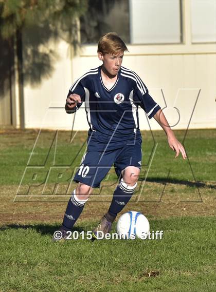 Thumbnail 1 in Trinity Prep @ Sacramento Country Day (CIF SJS Playoff) photogallery.