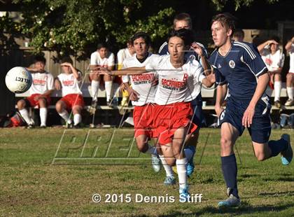 Thumbnail 3 in Trinity Prep @ Sacramento Country Day (CIF SJS Playoff) photogallery.