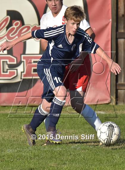 Thumbnail 2 in Trinity Prep @ Sacramento Country Day (CIF SJS Playoff) photogallery.