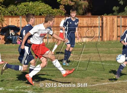 Thumbnail 2 in Trinity Prep @ Sacramento Country Day (CIF SJS Playoff) photogallery.