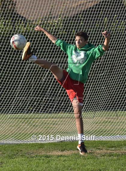 Thumbnail 2 in Trinity Prep @ Sacramento Country Day (CIF SJS Playoff) photogallery.