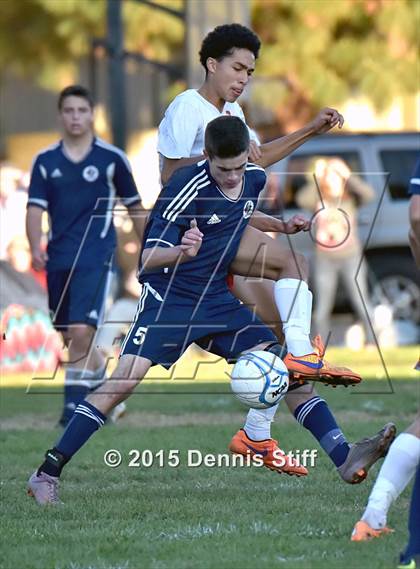 Thumbnail 1 in Trinity Prep @ Sacramento Country Day (CIF SJS Playoff) photogallery.