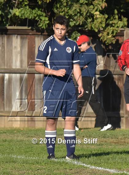Thumbnail 3 in Trinity Prep @ Sacramento Country Day (CIF SJS Playoff) photogallery.
