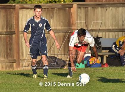 Thumbnail 1 in Trinity Prep @ Sacramento Country Day (CIF SJS Playoff) photogallery.