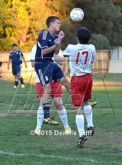 Thumbnail 3 in Trinity Prep @ Sacramento Country Day (CIF SJS Playoff) photogallery.