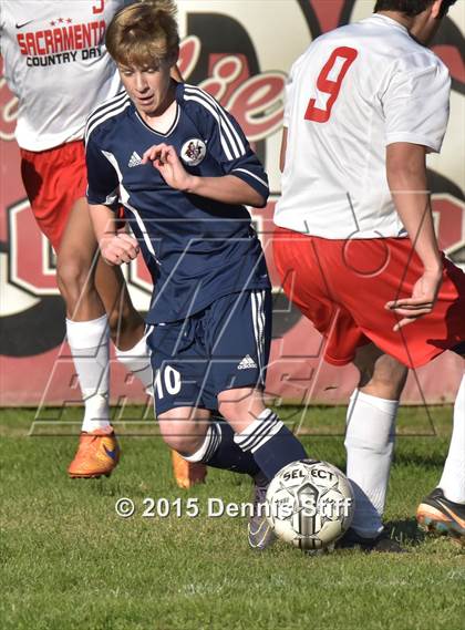 Thumbnail 3 in Trinity Prep @ Sacramento Country Day (CIF SJS Playoff) photogallery.