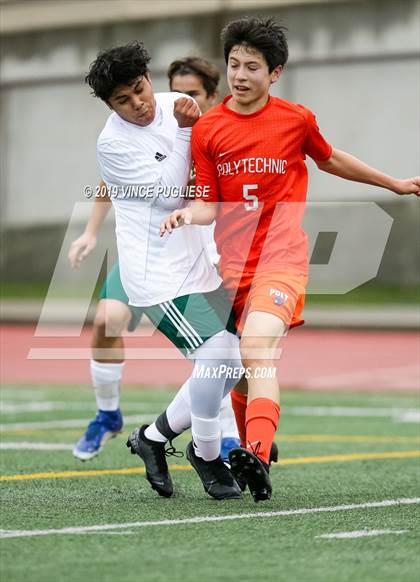 Thumbnail 2 in Polytechnic vs Canyon (Burroughs Tournament @ SFHS) photogallery.