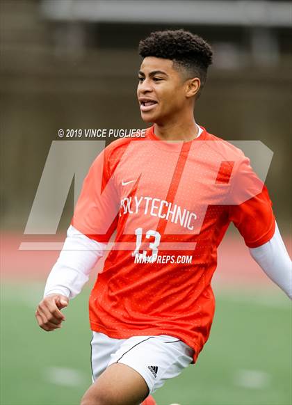 Thumbnail 2 in Polytechnic vs Canyon (Burroughs Tournament @ SFHS) photogallery.