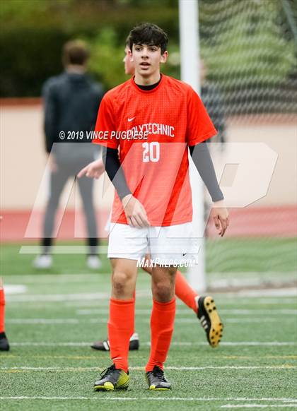 Thumbnail 2 in Polytechnic vs Canyon (Burroughs Tournament @ SFHS) photogallery.