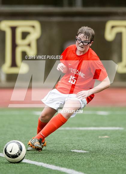 Thumbnail 2 in Polytechnic vs Canyon (Burroughs Tournament @ SFHS) photogallery.