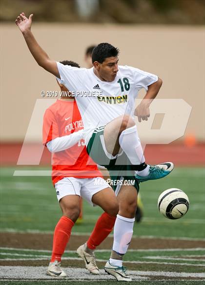 Thumbnail 3 in Polytechnic vs Canyon (Burroughs Tournament @ SFHS) photogallery.