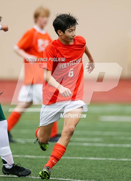 Thumbnail 1 in Polytechnic vs Canyon (Burroughs Tournament @ SFHS) photogallery.