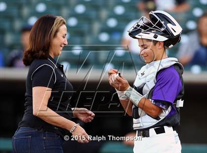 Thumbnail 1 in Franklin vs. Capital Christian @ Raley Field photogallery.