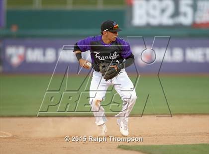 Thumbnail 1 in Franklin vs. Capital Christian @ Raley Field photogallery.