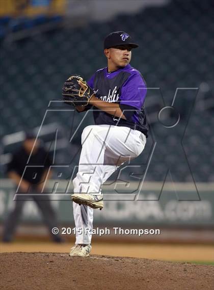 Thumbnail 1 in Franklin vs. Capital Christian @ Raley Field photogallery.