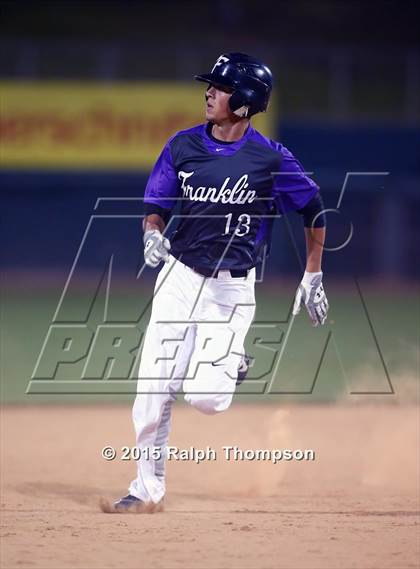 Thumbnail 2 in Franklin vs. Capital Christian @ Raley Field photogallery.