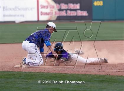 Thumbnail 2 in Franklin vs. Capital Christian @ Raley Field photogallery.