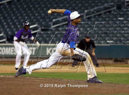 Thumbnail 1 in Franklin vs. Capital Christian @ Raley Field photogallery.