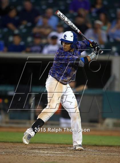 Thumbnail 3 in Franklin vs. Capital Christian @ Raley Field photogallery.