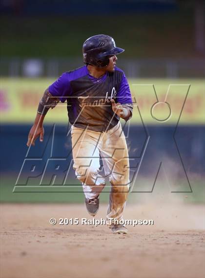 Thumbnail 3 in Franklin vs. Capital Christian @ Raley Field photogallery.