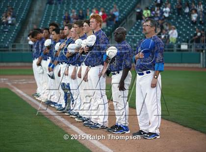Thumbnail 1 in Franklin vs. Capital Christian @ Raley Field photogallery.