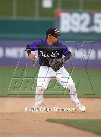Thumbnail 2 in Franklin vs. Capital Christian @ Raley Field photogallery.