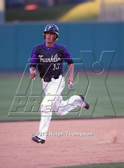 Thumbnail 2 in Franklin vs. Capital Christian @ Raley Field photogallery.