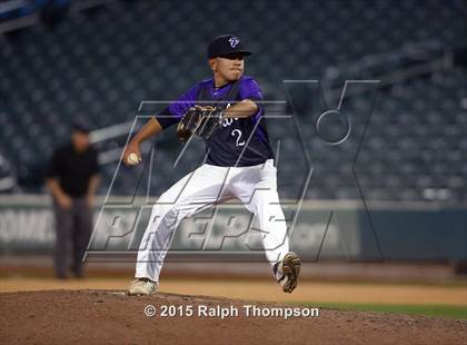 Thumbnail 3 in Franklin vs. Capital Christian @ Raley Field photogallery.