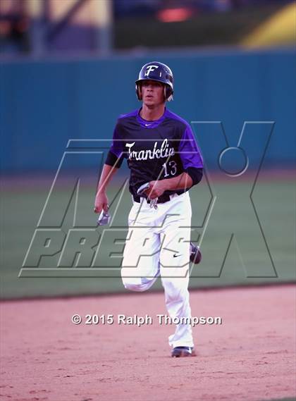Thumbnail 3 in Franklin vs. Capital Christian @ Raley Field photogallery.