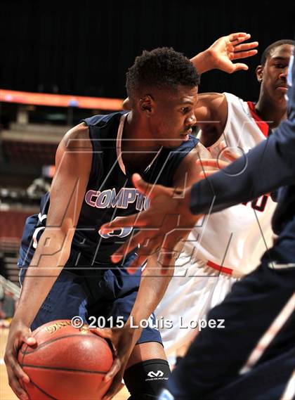 Thumbnail 3 in Redlands East Valley vs. Compton (CIF SS 2A Final) photogallery.